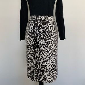Talbots Animal Print Skirt
